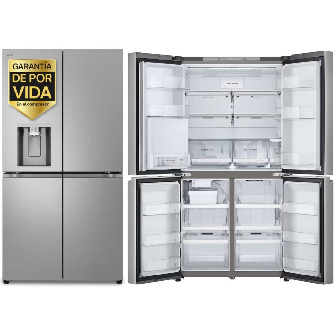FRI. LG GMF961PY3E 180x91 4P 645L DISP INOX